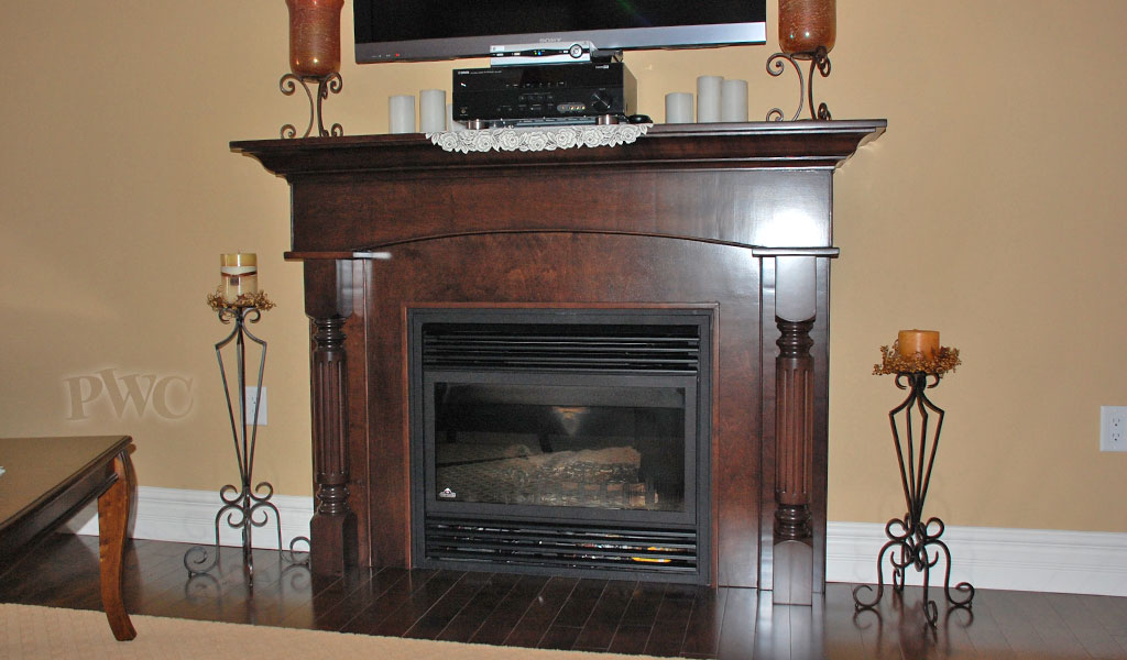 Fireplace and Entertainment Centre